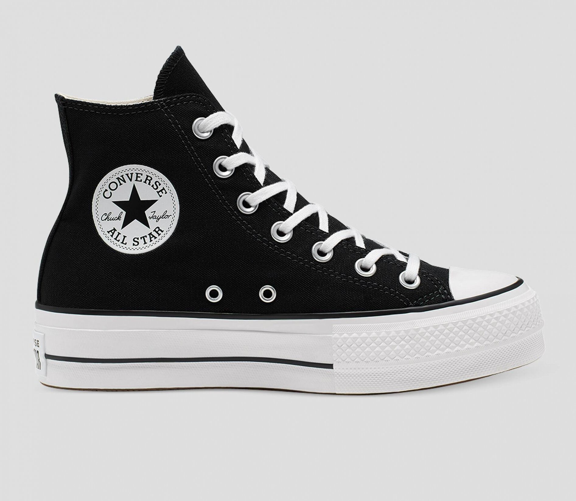 Converse Chuck Taylor All Star Canvas Lift High Top Womens - Buy Online ...