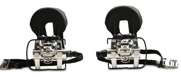 Dual sided spin bike pedals hot sale