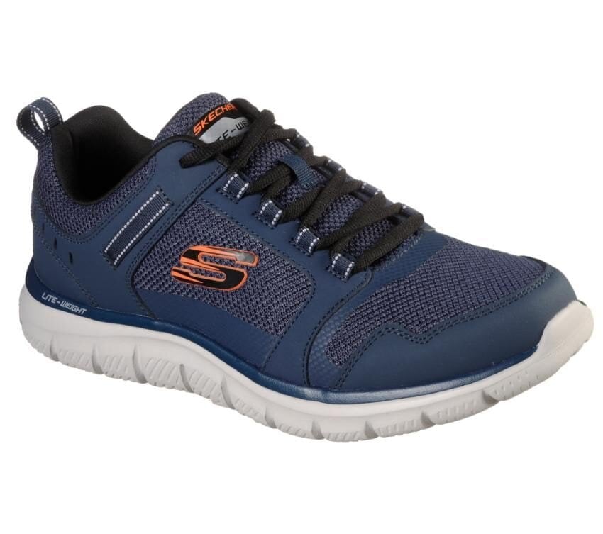 skechers track knock mens walking shoes