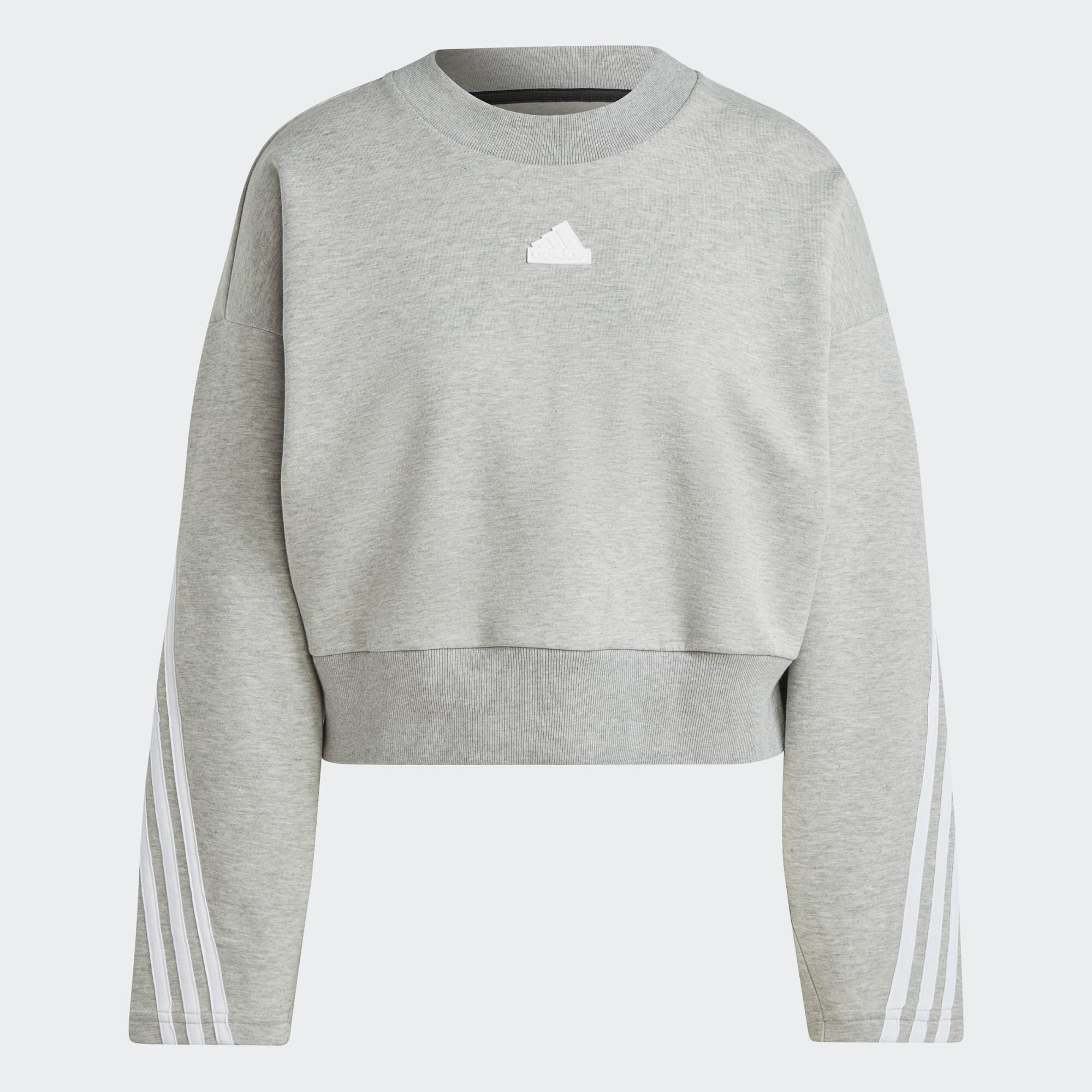 Grey adidas sale sweatshirt womens