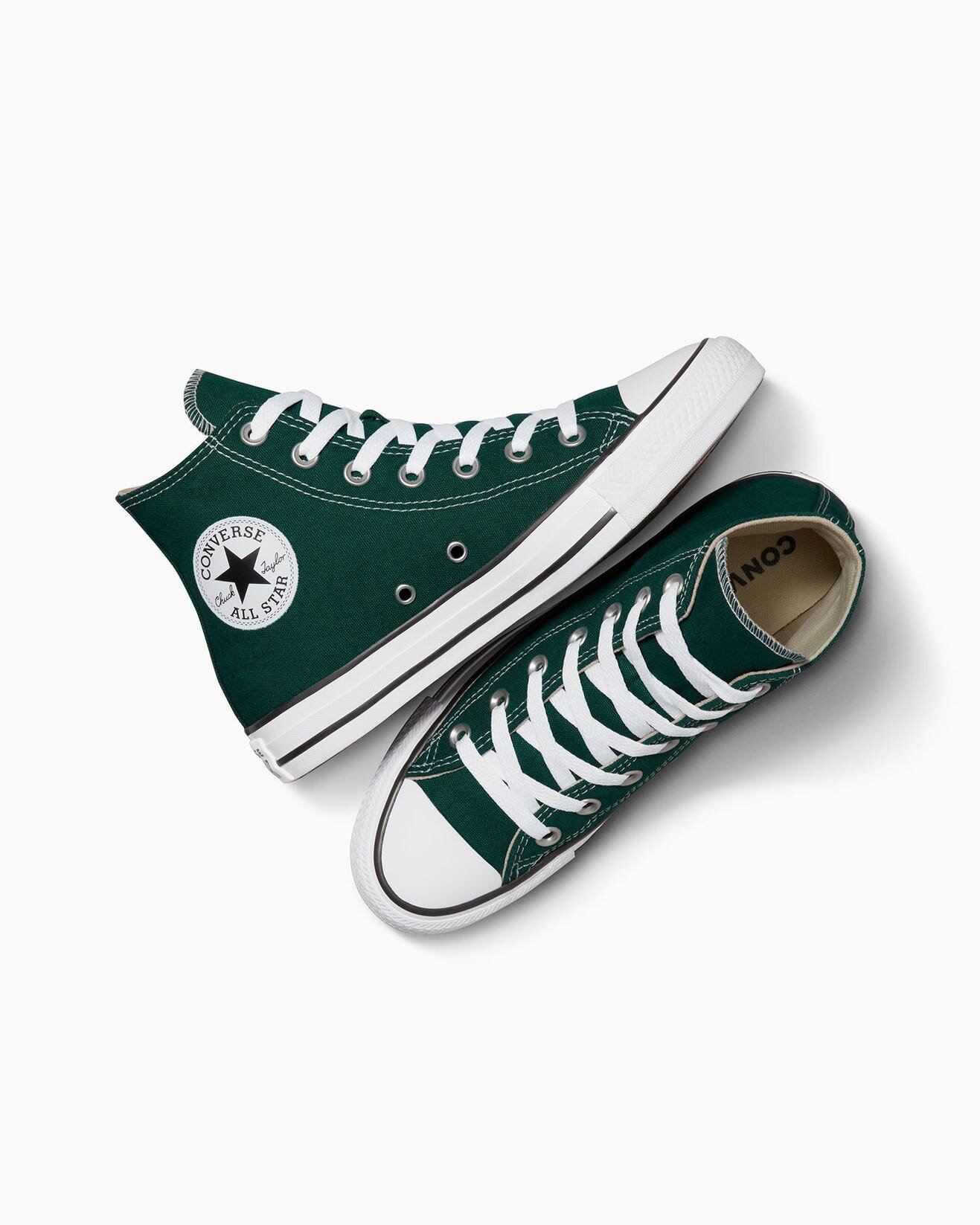 Green converse all star high clearance tops