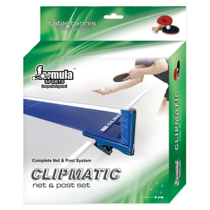 Clipmatic Table Tennis Net & Post Set