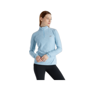 New Balance Sport Essentials Space Dye Quarter Zip Womens