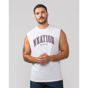 Muscle Nation Varsity Muscle Tank Mens