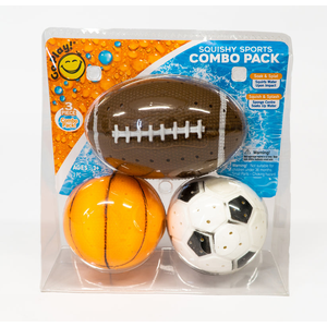 Go Play! Squishy Sport Combo Pack